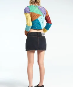 The Ragged Priest NEW ARRIVALS Visitor Patchwork Knit