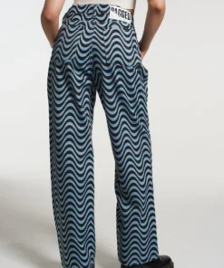 The Ragged Priest Wave Jean - Blue WOMEN'S