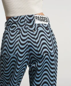 The Ragged Priest Wave Jean - Blue WOMEN'S