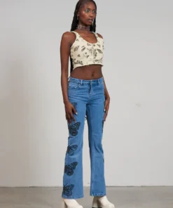 The Ragged Priest Milk It Wing Top WOMEN'S