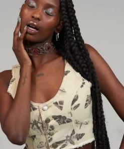 The Ragged Priest Milk It Wing Top WOMEN'S