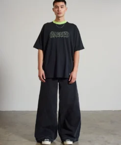 The Ragged Priest Ragged Short Sleeve Black Tee