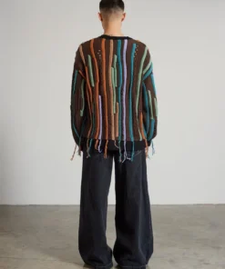 The Ragged Priest Shredded Knit Jumper
