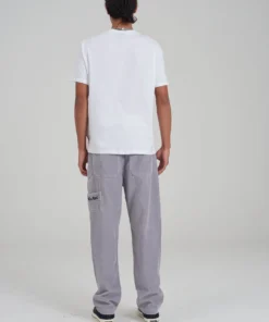 The Ragged Priest MEN'S Kickers Classics White Print And Embroidery Tee