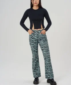 The Ragged Priest Milk It Split Top WOMEN'S