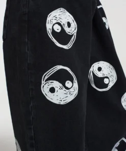 The Ragged Priest Yin Yang Printed Release Jean Charcoal NEW ARRIVALS